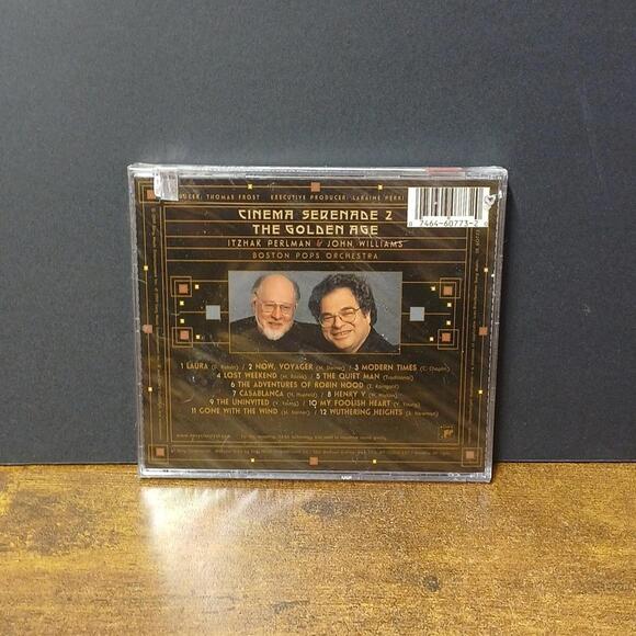 Cinema Serenade II: The Golden Age by John Williams (Film Composer)/Itzhak... - Picture 2 of 4